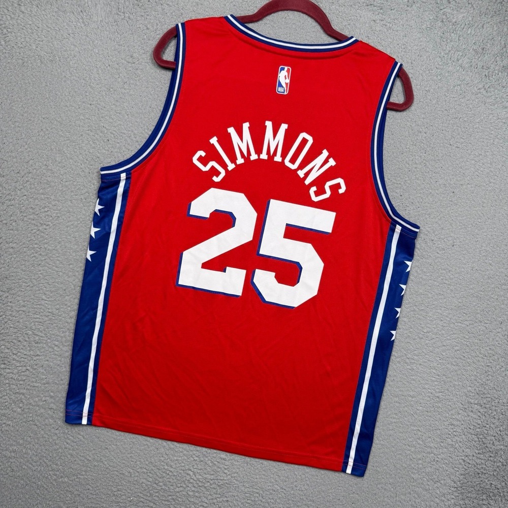 Philadelphia 76ers Ben Simmons‎ NBA Basketball Jersey
